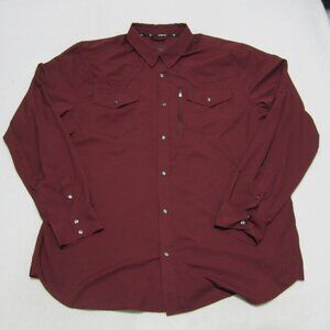 Men's Burgundy Shirt